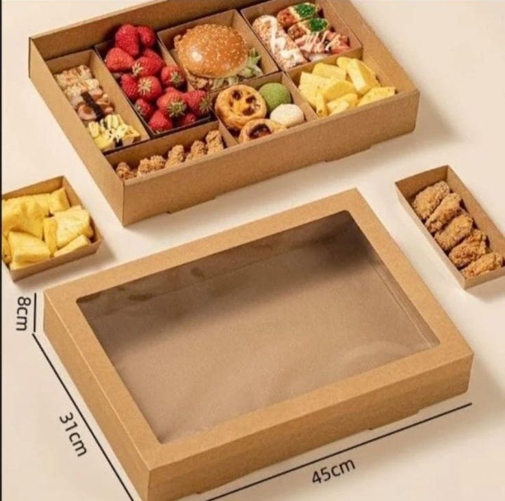 Kraft Picnic/Charcuterie Boxes